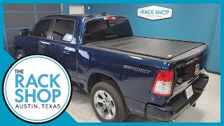 20192024 RAM 1500 Retrax Pro XR Retractable Aluminum Bed Cover  The Rack Shop  Austin TX [upl. by Airdnaxila]