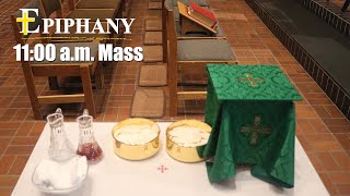 12312023 Epiphany Live Stream Sunday 1100 AM Mass [upl. by Rodolfo]