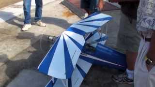 Giant Scale Aeromaster Biplane youtwoba RC [upl. by Fabiola]