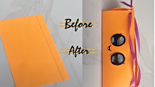 DIY pencil pouch tutorial schoollife [upl. by Mcfarland]