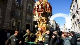 Festa di SantAgata candelora dei macellai [upl. by Gnaht97]