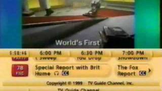 TV Guide Channel listings January 27 2000 [upl. by Akimrej621]