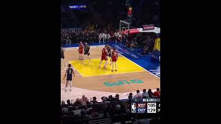 DAMIAN LILLARD WITH INSANE HALFCOURT SHOT ARE YOU KIDDING ME nba nbabasketballhighlights [upl. by Mailand148]