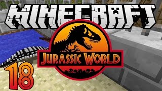 Minecraft Jurassic World  Ep 18  quotLeptictidium Ankylosaurus Herrerasaursquot Rexxit Modpack [upl. by Cazzie]