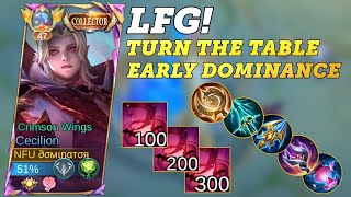 LFG Cecilion Turns the Tables on Lunoxs Early Dominance Cecilion Gameplay Best Build 2024 ml [upl. by Rafael]