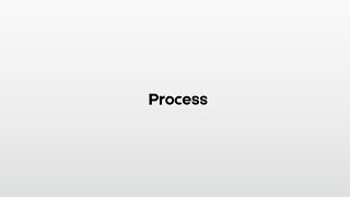 How to pronounce Process in british english [upl. by Annay]