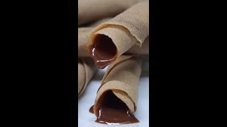 పిల్లలకి ఎంతో ఇష్టమైన చాక్లెట్ రోల్స్  chocolate 🍫 rolls chocolate 🧇 wafer  chocolate recipe [upl. by Nugent]