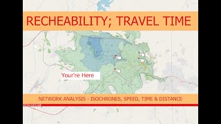 How to Calculate Reachability Isochrones and Travel Time using ORS Tools [upl. by Eesdnyl]