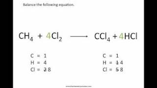 Balancing Chemical Equations  Chemistry Tutorial [upl. by Komara924]