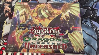 Yugioh Dragons of Legend Unleashed 1st Edition Unboxing  New Numbers amp That Timaeus Reprint [upl. by Gnouv]