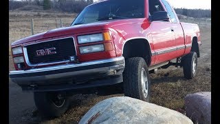 1998 GMC 6 INCH LIFT PRO COMP [upl. by Peony]