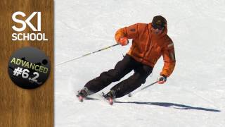 HOW TO CARVE on Skis  Advanced Ski Lesson 62  Carving [upl. by Ormiston424]