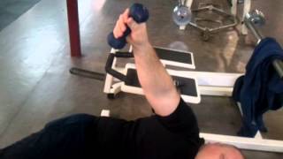 Rotator Cuff 10 weeks post surgery rehab part 1 [upl. by Mloc]