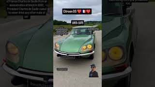 Citroen DS ❤️🇫🇷❤️ likeandsubscribe citroen ds vintage history automobile france shorts [upl. by Yank347]