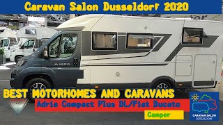 2021 Adria Compact Plus DL Fiat Ducato Multijet Camper Roomtour Dusseldorf Caravan Salon [upl. by Nycila]