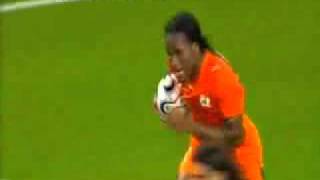 Didier Drogba goal vs Argentina [upl. by Lafleur]