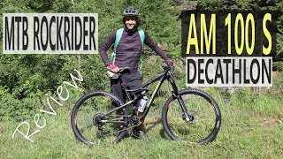 ROCKRIDER AM 100 S  Recensione della MTB 2018 di DECATHLON [upl. by Andryc]