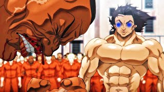 Baki 2024「AMV」 Biscuit Oliva Vs Guevaru Fight Scene In Prison [upl. by Zacharia]