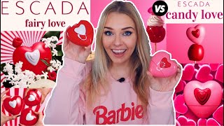 NEW ESCADA FAIRY LOVE ❤️ PERFUME REVIEW VS ESCADA CANDY LOVE 💗  Soki London [upl. by Sandi]