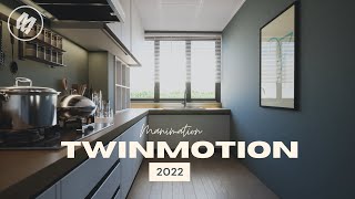 Twinmotion 20221  Path Tracing  Interior Render [upl. by Idnarb435]