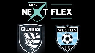 MLS NEXT FLEX U17 07 08 SJ Quakes vs Weston FC [upl. by Marylou716]