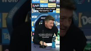 quotSto male sono in debito con i napoletaniquot Emozionante Mazzarri in conferenza 🥺 [upl. by Hilton]