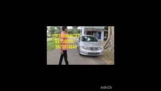 2012 Honda city ivtechrate 358000 New tyresNo replacementPSclpwac cooling2 owner9080501919 [upl. by Tterag138]