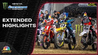 Supercross 2024 EXTENDED HIGHLIGHTS Round 3 in San Diego  12024  Motorsports on NBC [upl. by Auqeenahs]