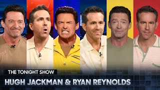 Hugh Jackman and Ryan Reynolds Talk Deadpool amp Wolverine and Play the Claw Machine Challenge [upl. by Jadda]