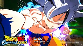 DRAGON BALL Sparking ZERO  Official Gameplay Showcase New Mastered Ultra Instinct Goku [upl. by Zelle829]