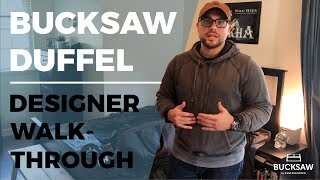 Bucksaw Leather Weekender  Designer Walkthrough [upl. by Metah]