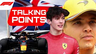 ALL the MAJOR British Grand Prix talking points [upl. by Whitehouse]