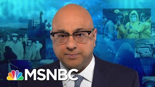 Ali Velshi It’s ‘Alarming’ That The COVID19 Pandemic Is Becoming Political  The Last Word  MSNBC [upl. by Beatrice285]