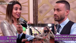 ¡CHAN Cinthia Fernández cara a cara con Martín Baclini en TV ¡tras 9 meses quotMe tiembla el cuerpoquot [upl. by Patnode]