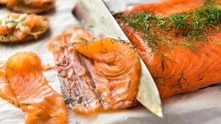 Cured Salmon Gravlax [upl. by Schnorr34]