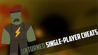 ALL UNTURNED SINGLE PLAYER COMMANDSCHEATS  HOW TO SPAWN ITEMS UNTURNED [upl. by Uird231]