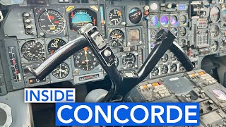 Detailed tour through Concorde incl the cockpit [upl. by Cece65]