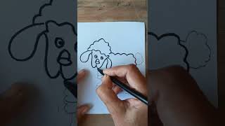 How to Draw Sheep EASY [upl. by Darbie]