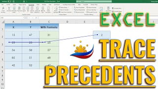 Excel How to Use Trace Precedents [upl. by Yelsnia]