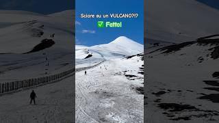 SCIARE ⛷️ su un VULCANO 🌋 in CILE 🇨🇱 girodelmondo [upl. by Rhea]