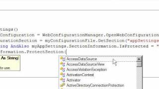 Encrypt WebConfig Sections in ASP Net  Part 1 of 2 [upl. by Nico]