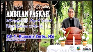 KHOTBAH PASKAH  GKPS Pdt M Rumanja Purba  Ephorus GKPS [upl. by Aicertal808]