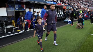 INTERVIEW  Kieran Trippier on Englands win at St James Park [upl. by Onitsirc560]