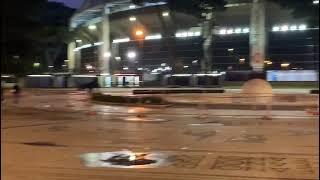 LazioLudogorets i tifosi arrivano allo stadio Olimpico [upl. by Menzies771]