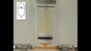 Learn hydraulics  Piston accumulator [upl. by Randa950]