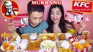 KFC FRIED CHICKEN MUKBANG [upl. by Taub351]