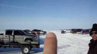 ice fishing lake simcoe and scugog [upl. by Oiciruam]