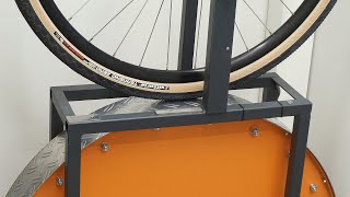 Vittoria Terreno Zero Gravel Lite Rolling Resistance Test spin up video [upl. by Alleunam414]