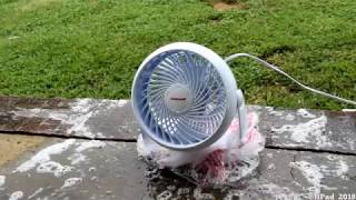 Honeywell AirCirculator Fan Destruction [upl. by Ebarta]