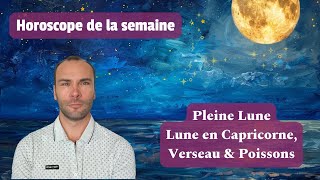 Astrologie  Vos informations du vendredi 12 octobre Transits lunaires pleine Lune [upl. by Ardie]